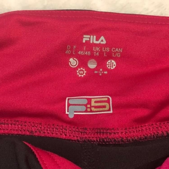Fila Wide Straight Leg Yoga Track Pants - Picture 5 of 14